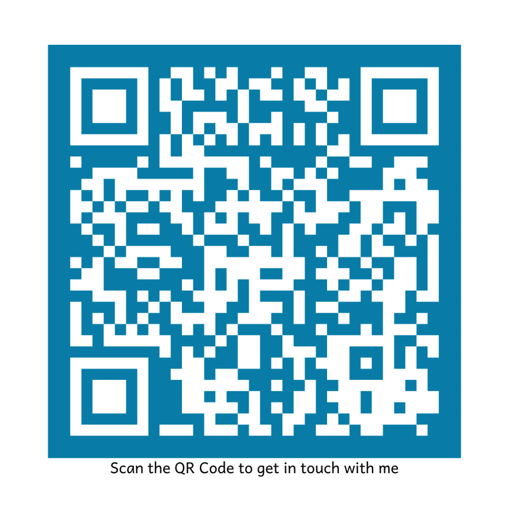 QR Code to take you to the contact form to contact Beverly Clarke