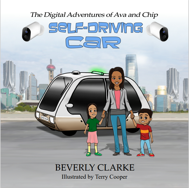 The Digital Adventures of Ava and Chip: Self Driving Car Book Cover